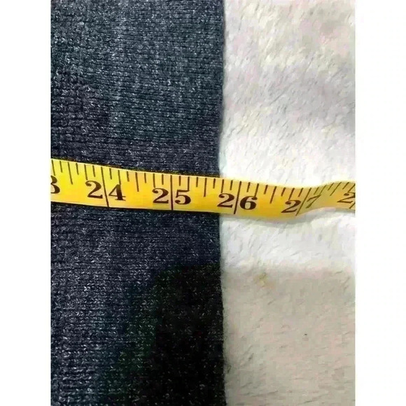 Michael Kors Mens Black Wool knit Pullover sweater Thermal Waffle Knit Large - Picture 5 of 8